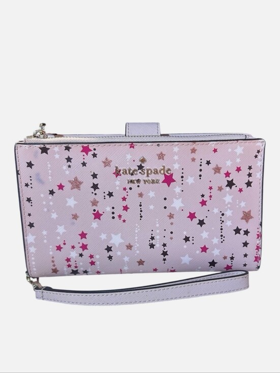 kate spade Handbags - kate spade NWOT Pink Star Print Wristlet Wallet